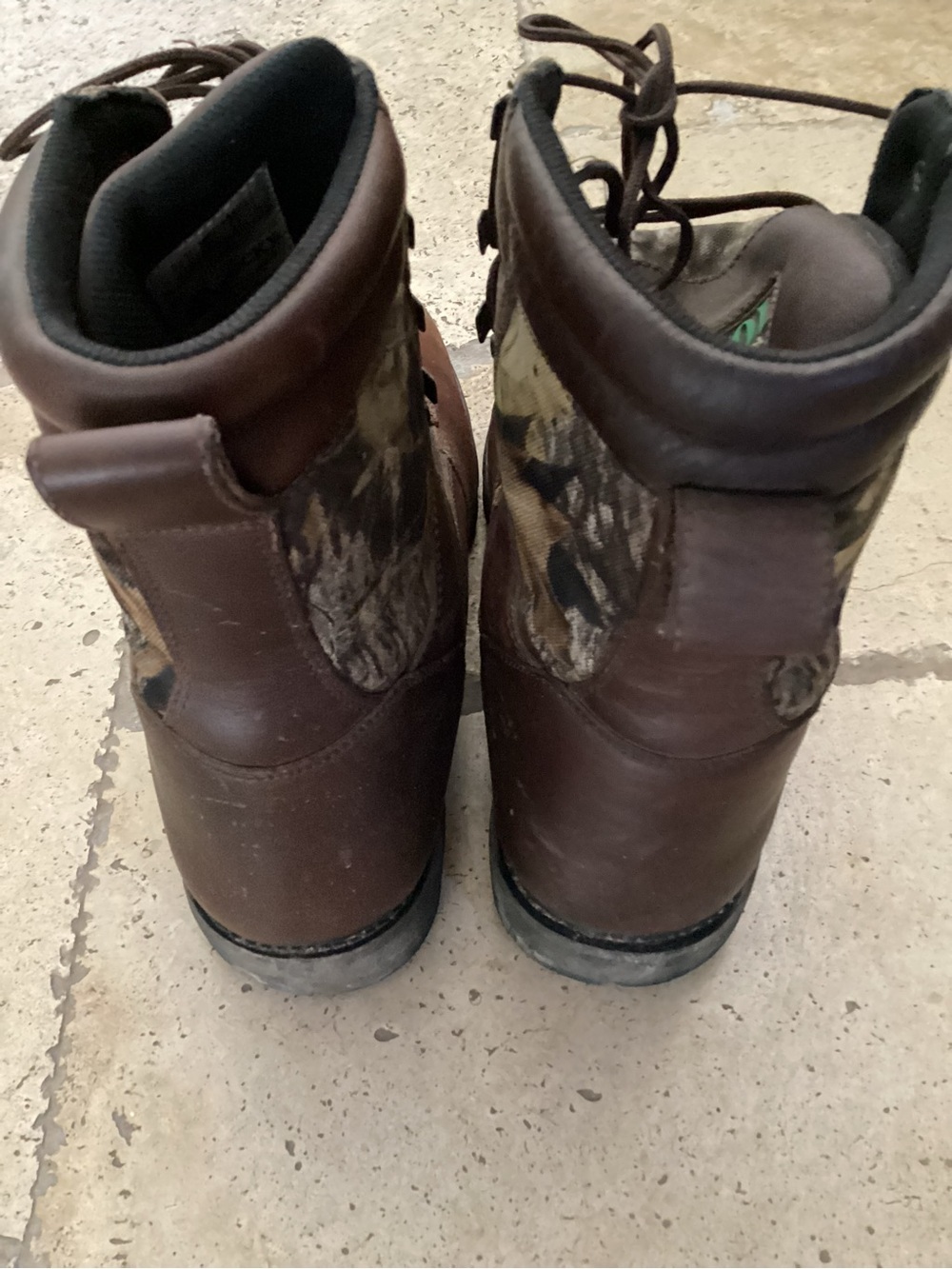 Men's Rocky 8" Traditions Waterproof Outdoor Boot SZ 12W - Picture 4 of 7